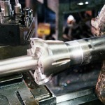 Hub and Shaft in Lathe