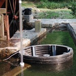 Pit and water wheel